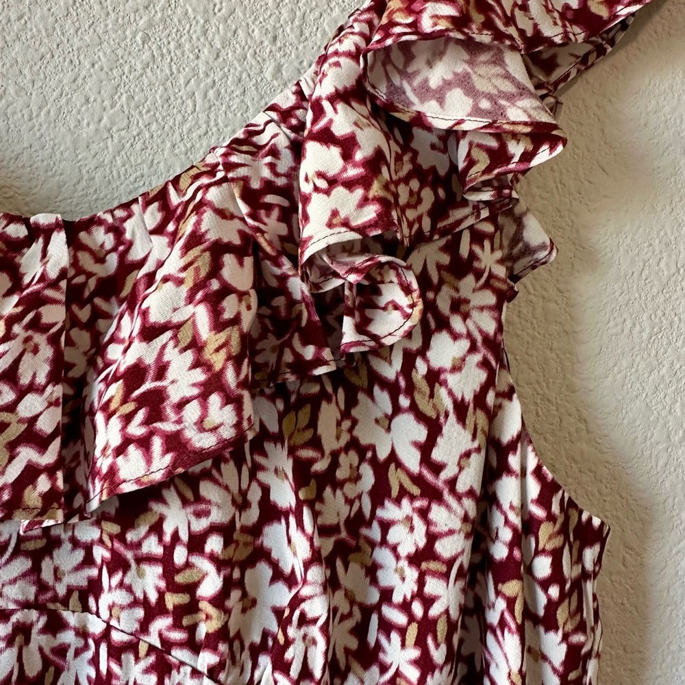 ☀️ New! MADEWELL Ruffled Scoopneck Maxi Dress in Floral - Picture 9 of 16